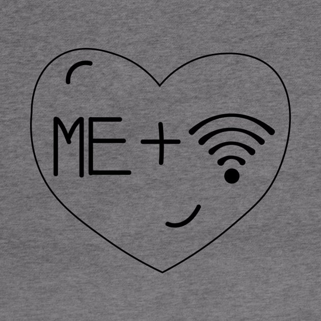 ME & Wifi is Love. by TamannasArt